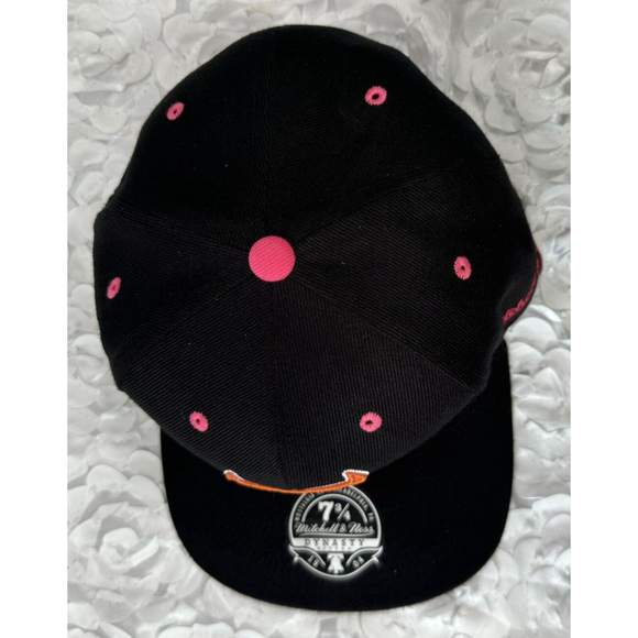 Mitchell & Ness Chicago Bulls Men's Hat HWC NBA Florida Sunset Black 7 3/4 - Picture 4 of 8